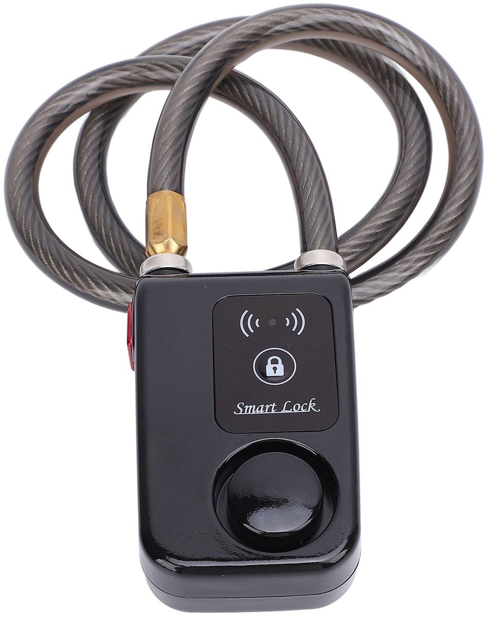 Slimme Bluetooth Fietsslot met App Besturing - Waterdicht, Alarm & Antidiefstal