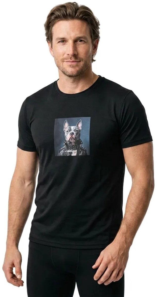 Makia Frenchy T-shirt Met Korte Mouwen Zwart S Man