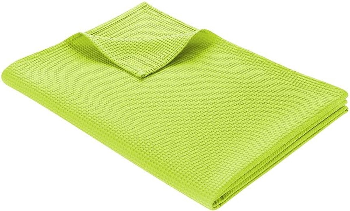 Dekbedovertrek Wafel Pique 220 x 240 cm - 100% Katoen - Lichtgewicht - Ideaal voor warme zomernachten - ShopVlot
