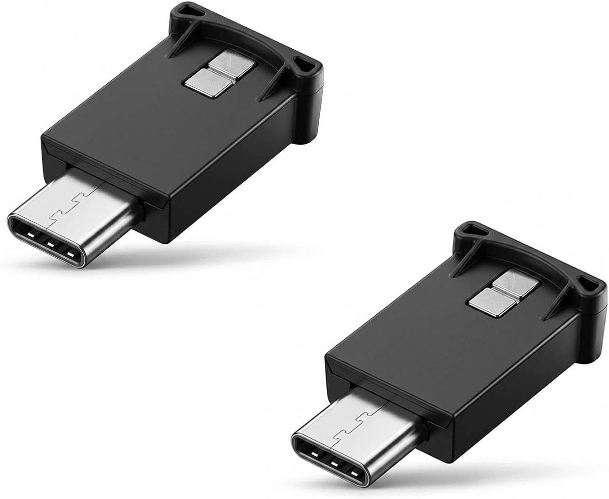 SnelShoppen - 2x USB-C Sfeerverlichting RGB Mini LED Licht met 8 Kleuren en Helderheidsregeling voor Auto, Laptop, Slaapkamer, Feest, Camping