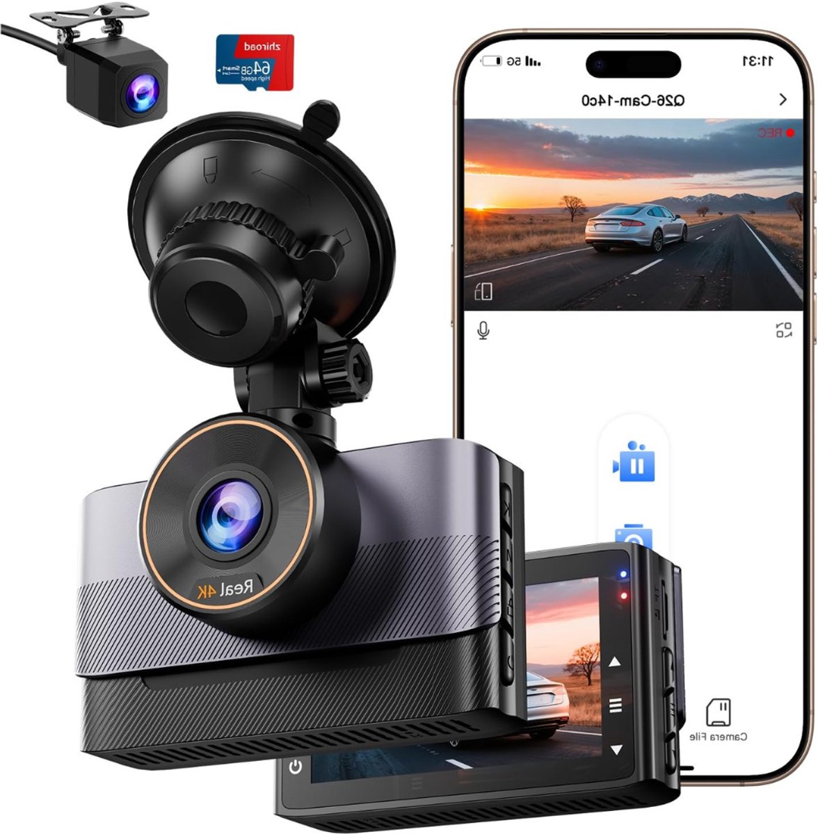 ApexArte® Dashcam Auto – Auto Camera – Dashcam
