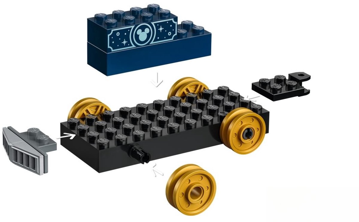LEGO Disney: Disney Feesttrein Bouwbaar Trein Speelgoed 100e Verjaardag Set - 43212 — afbeelding 10