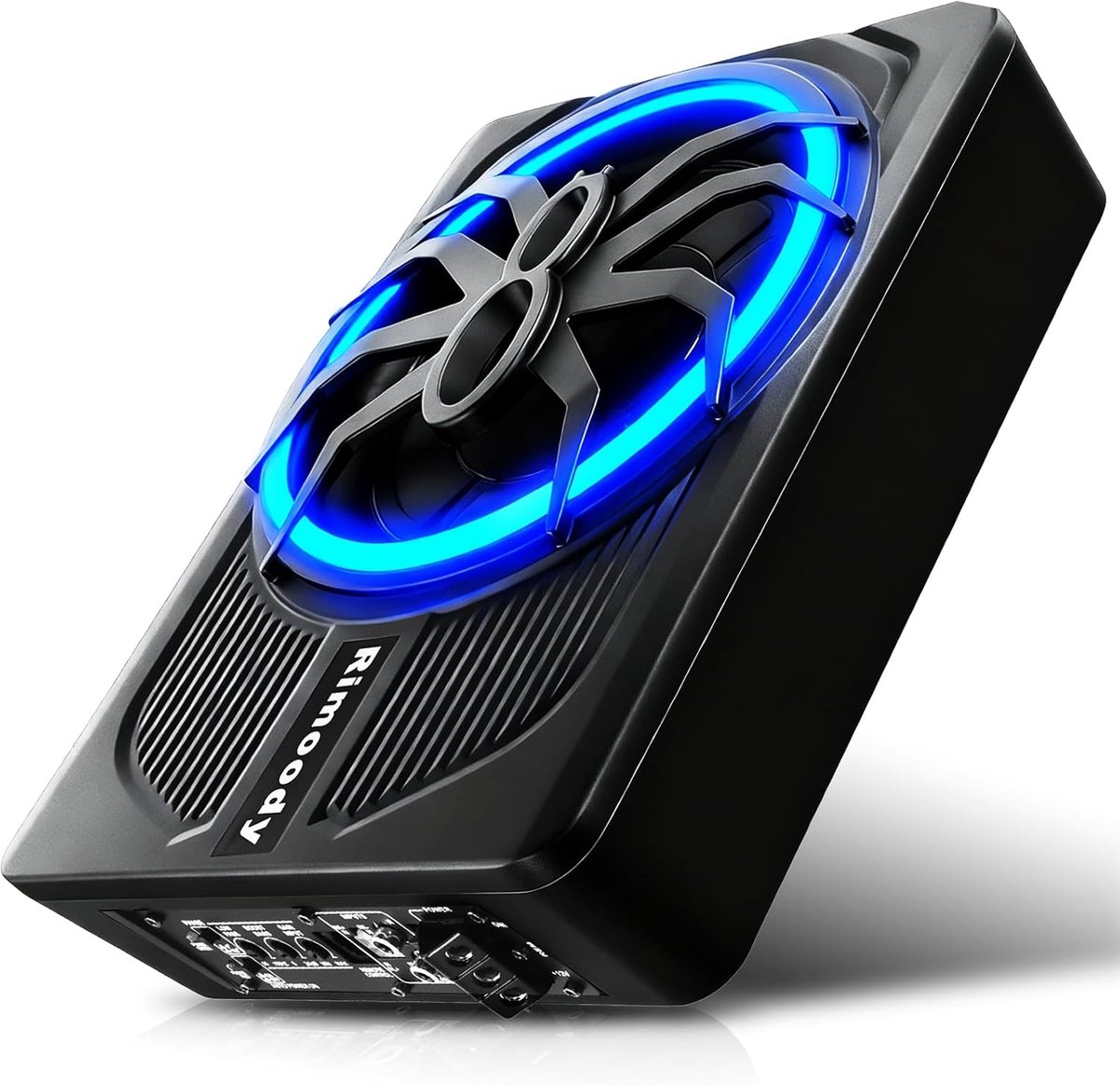 SnelShoppen - 10 Inch Actieve Subwoofer - 1000 W Max Power, 120 W RMS, Bass Boost, Inbouwset voor Auto Montage op Zitting van Stoel