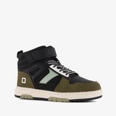Blue Box hoge jongens sneakers zwart groen - Maat 32