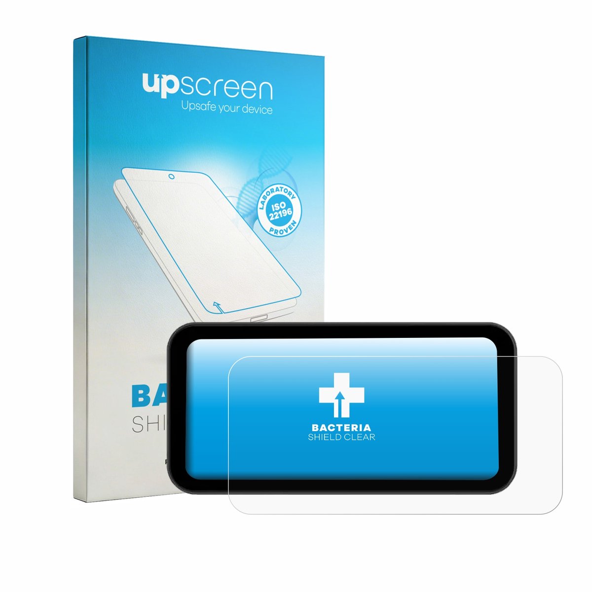 upscreen - Screenprotector voor Carpuride W603F 6.3" - Folie Beschermfolie transparant antibacterieel