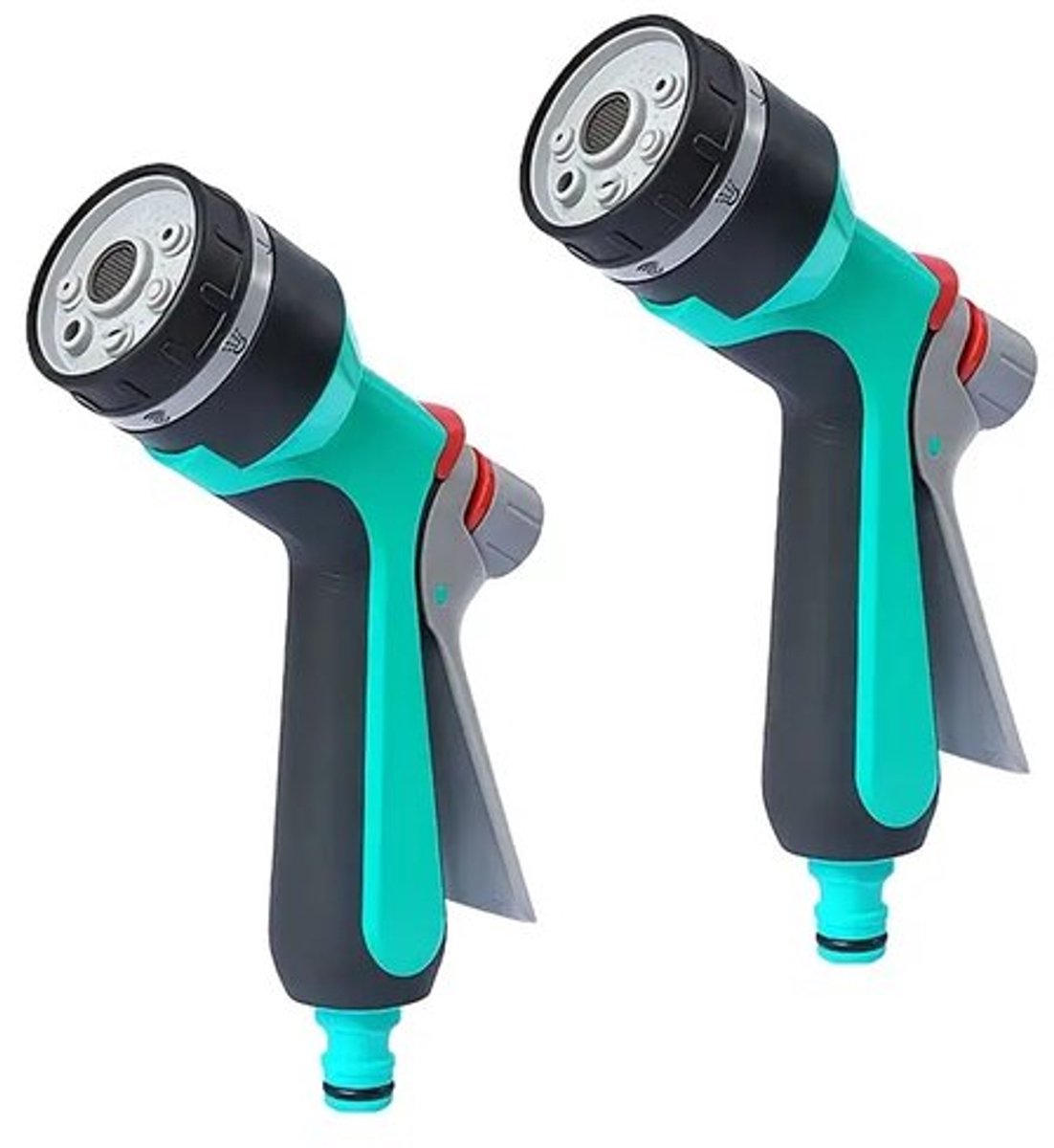 Bewateringssproeier, waterpistool, waterleiding, sproeier voor het bewateren van groenten, waterleiding, sproeier voor het bewateren van groenten, huistuin, 7 functies, bewateringsartefact