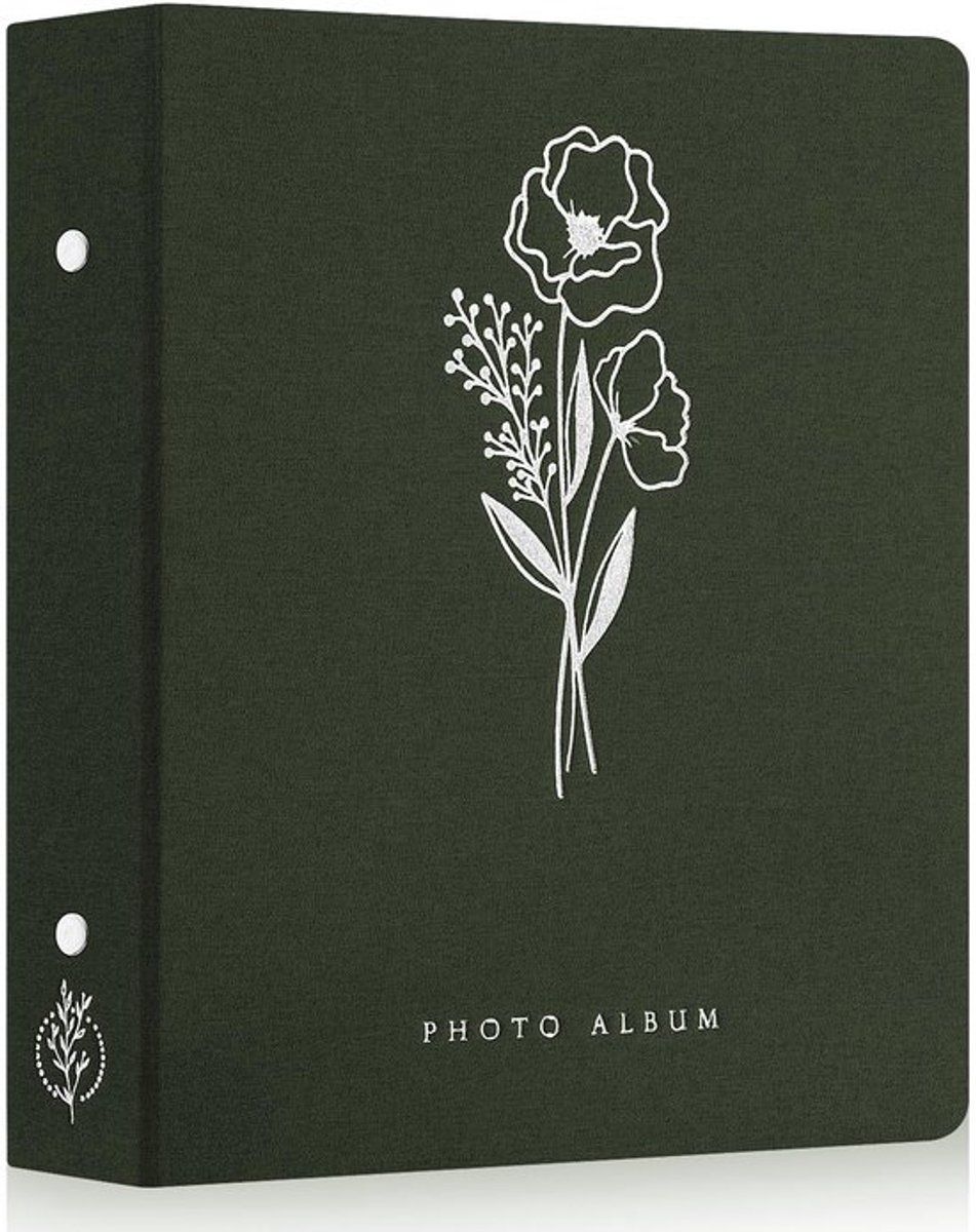 Fotoalbum 11x15 cm - 400 Foto's - Linnen Omslag - Zuurvrij - Stofdicht - Elegant Ontwerp - Fotoboek
