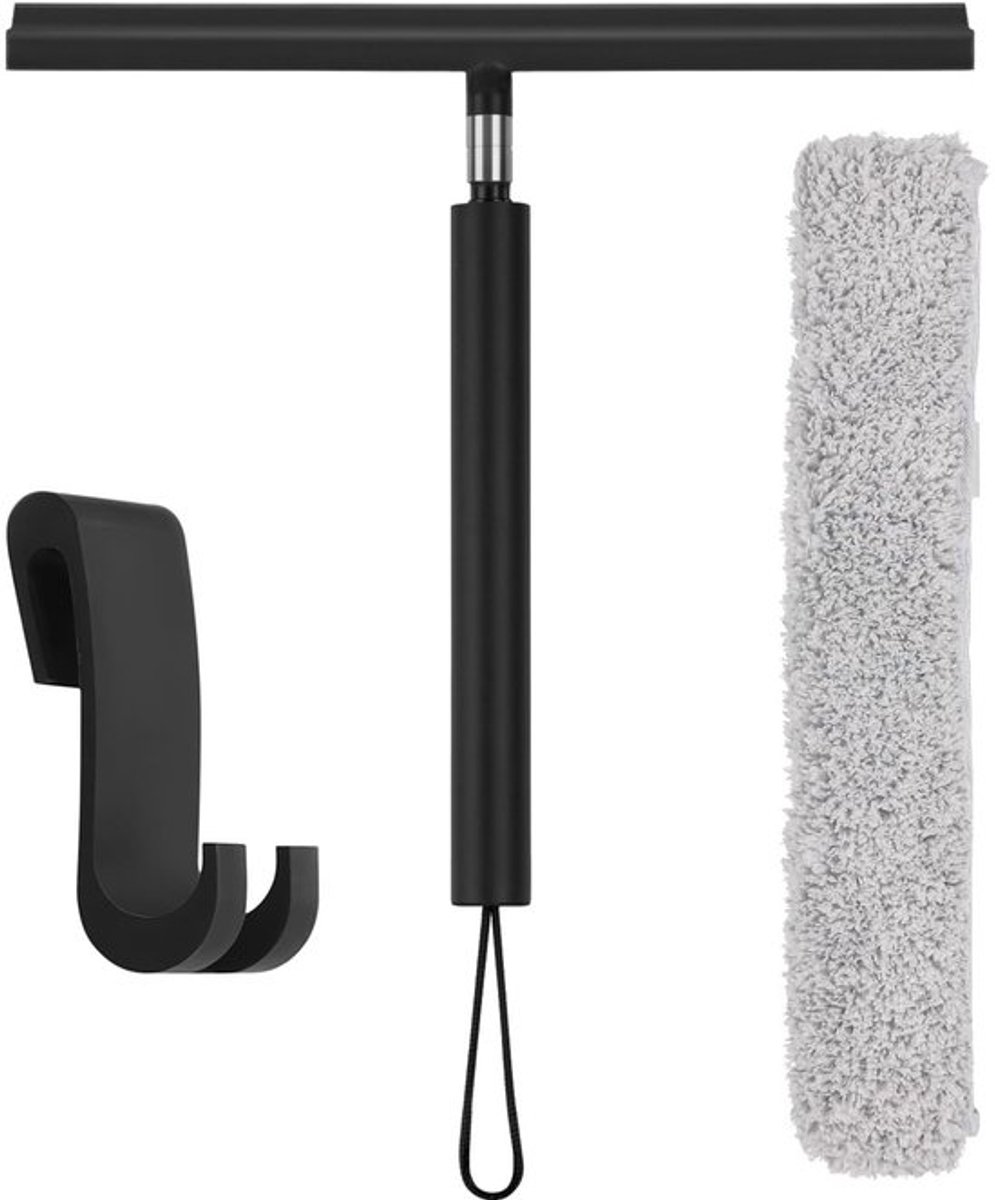 Douchewisser met Telescoopstang 30-120 cm - Multifunctionele Vloertrekker