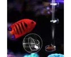 Voederbuis Duurzaam Acryl - Voeder voor Garnalen - Voeder voor Tropische Vis - Aquarium Voederbuis - 40cm - Eenvoudig te Installeren - Voederbuisje