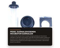 Incubator 380 ml - Broedmachine Garnalen - Kunststof Aquarium - Artemia Eieren - Vistank - Eenvoudig en praktisch - Broedkast