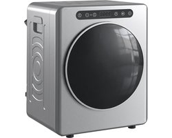 HOMCOM Wasdroger-Roestvrij staal, staal-49L x 43B x 61H cm-Zilver