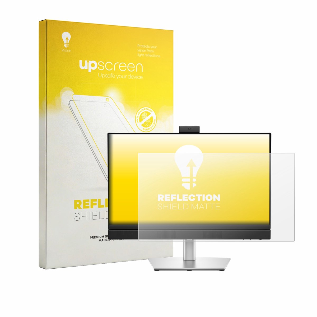 upscreen - Screenprotector voor Dell Pro 24-All-in-One Plus QB24250 - Folie Beschermfolie anti glare matte