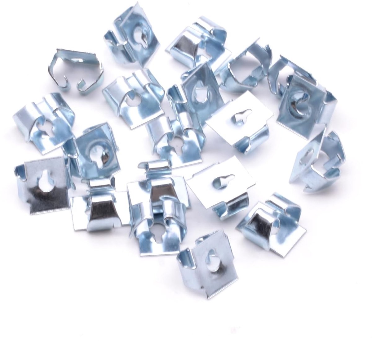 Spatbordbekleding Clips en Borgringen voor VW, Audi, Seat en Skoda - 20 Stuks Snelheidsmoeren en Bevestigingsmateriaal