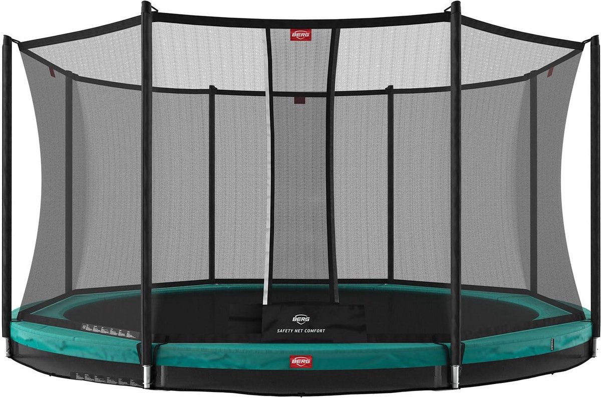 Solidchoice - InGround Trampoline met Veiligheidsnet voor Kinderen