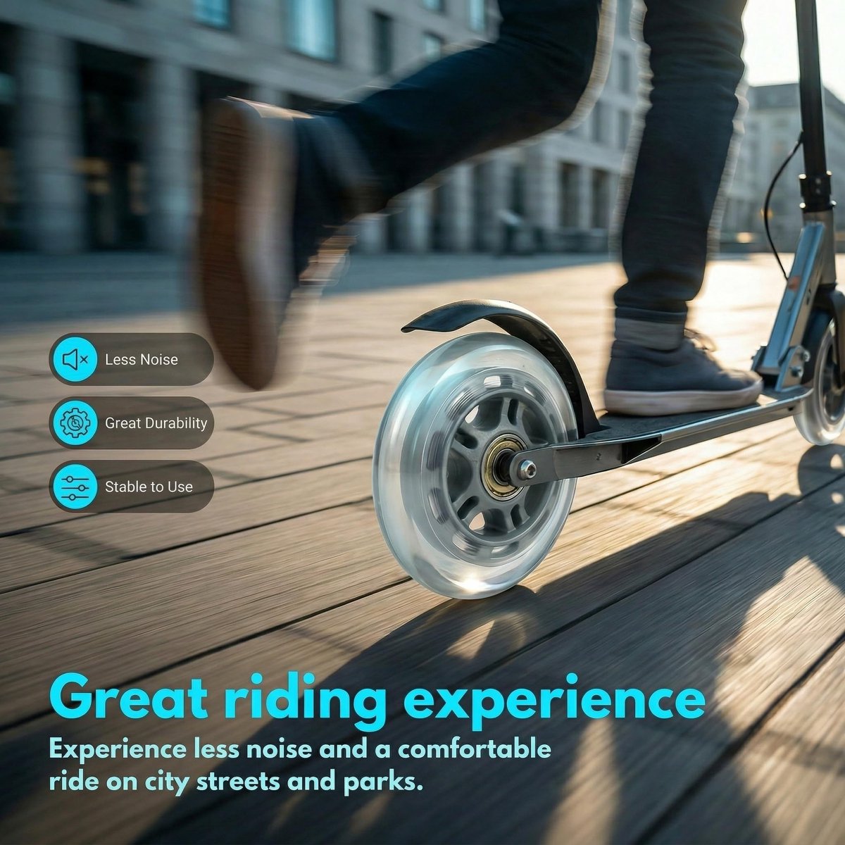 Elzusha - Set van 2 Stunt Scooter Wielen 100mm