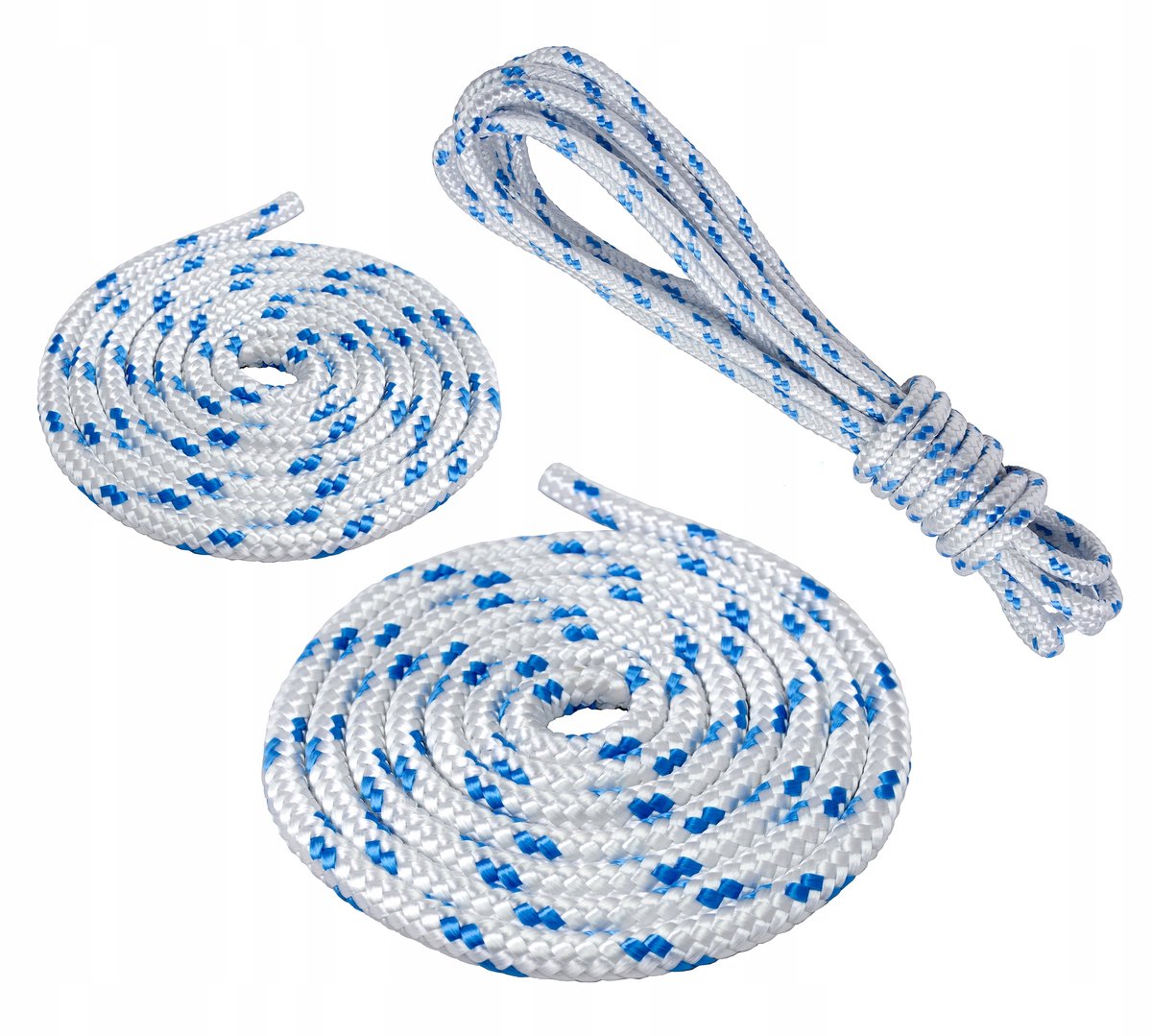 Gevlochten Polypropyleen Touw 6mm Wit - 10 Meter