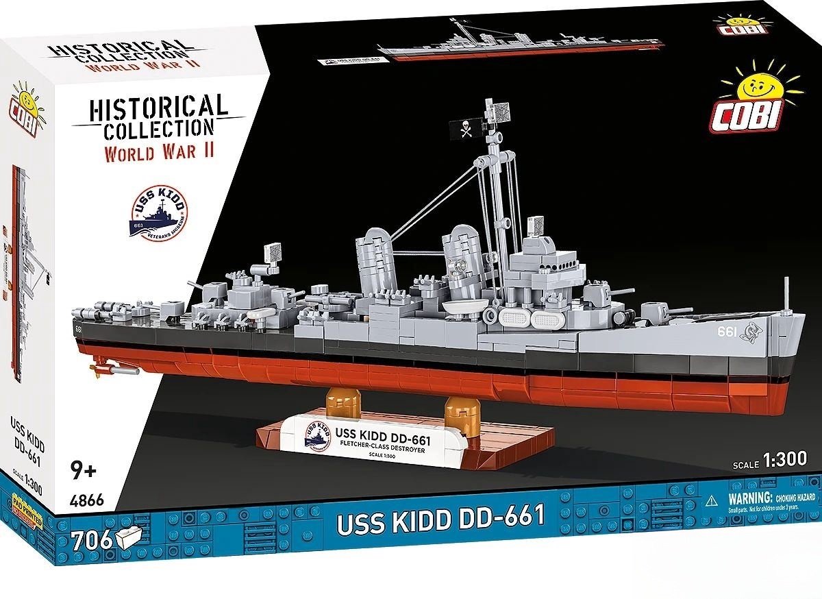 COBI 4866 USS Kidd DD-661