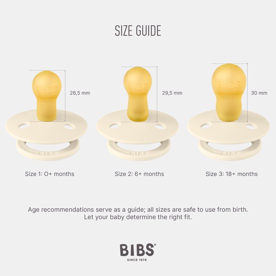 BIBS Colour Fopspeen - 0-6 mnd - 2-pack - Rond - Baby Blue/Dark Oak — afbeelding 4
