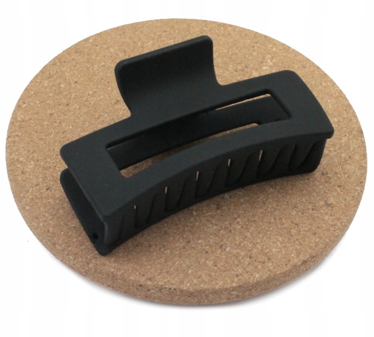 Zwarte Matte Haarclip 8,5 cm - Stijlvolle en Praktische Accessoire