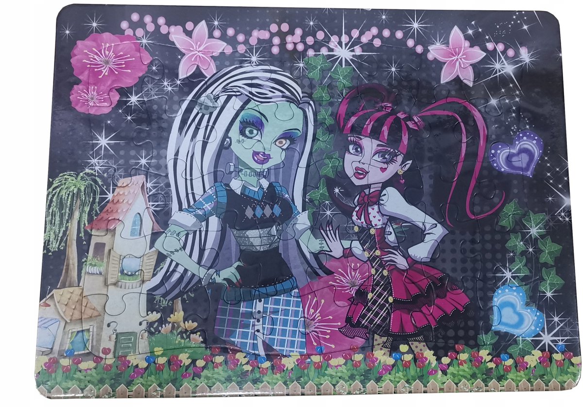 Monster High Puzzel 40 Elementen - Verschillende Designs