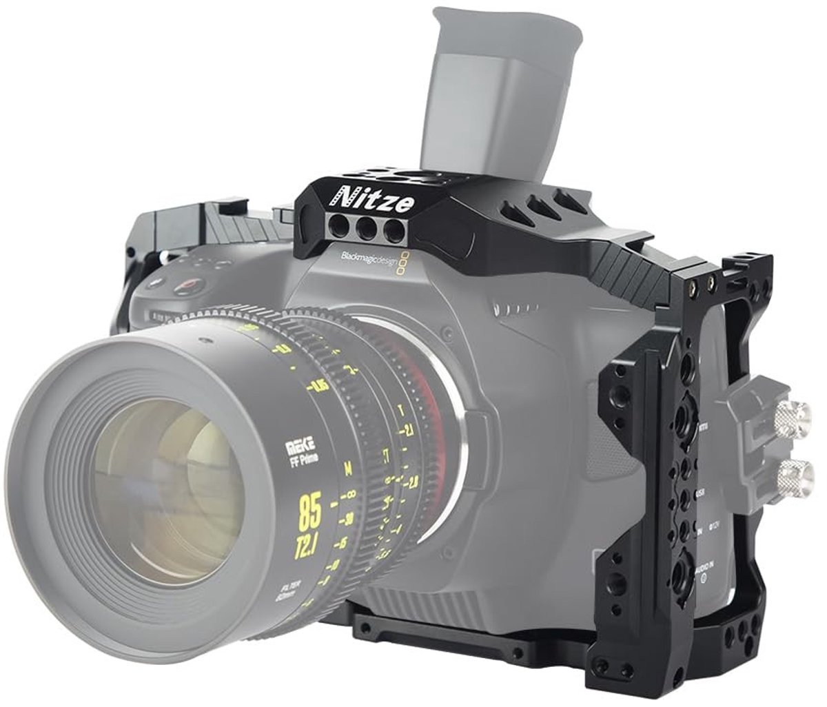 Elzusha - Cage voor Blackmagic Design Pocket Cinema Camera 6K Pro