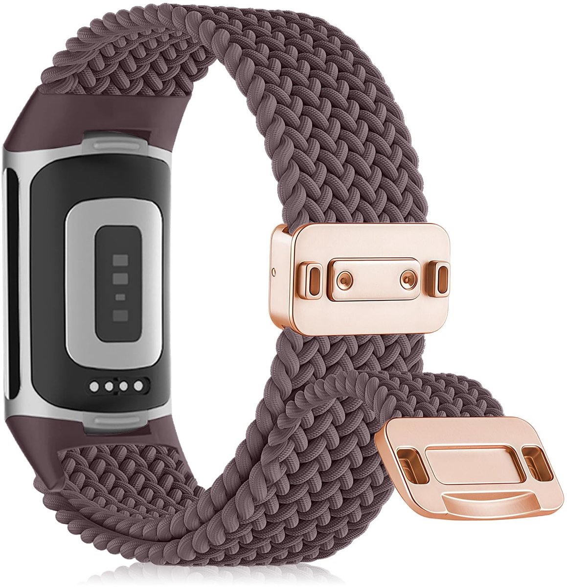 Elzusha - Gevlochten Nylon Armband voor Smartwatch