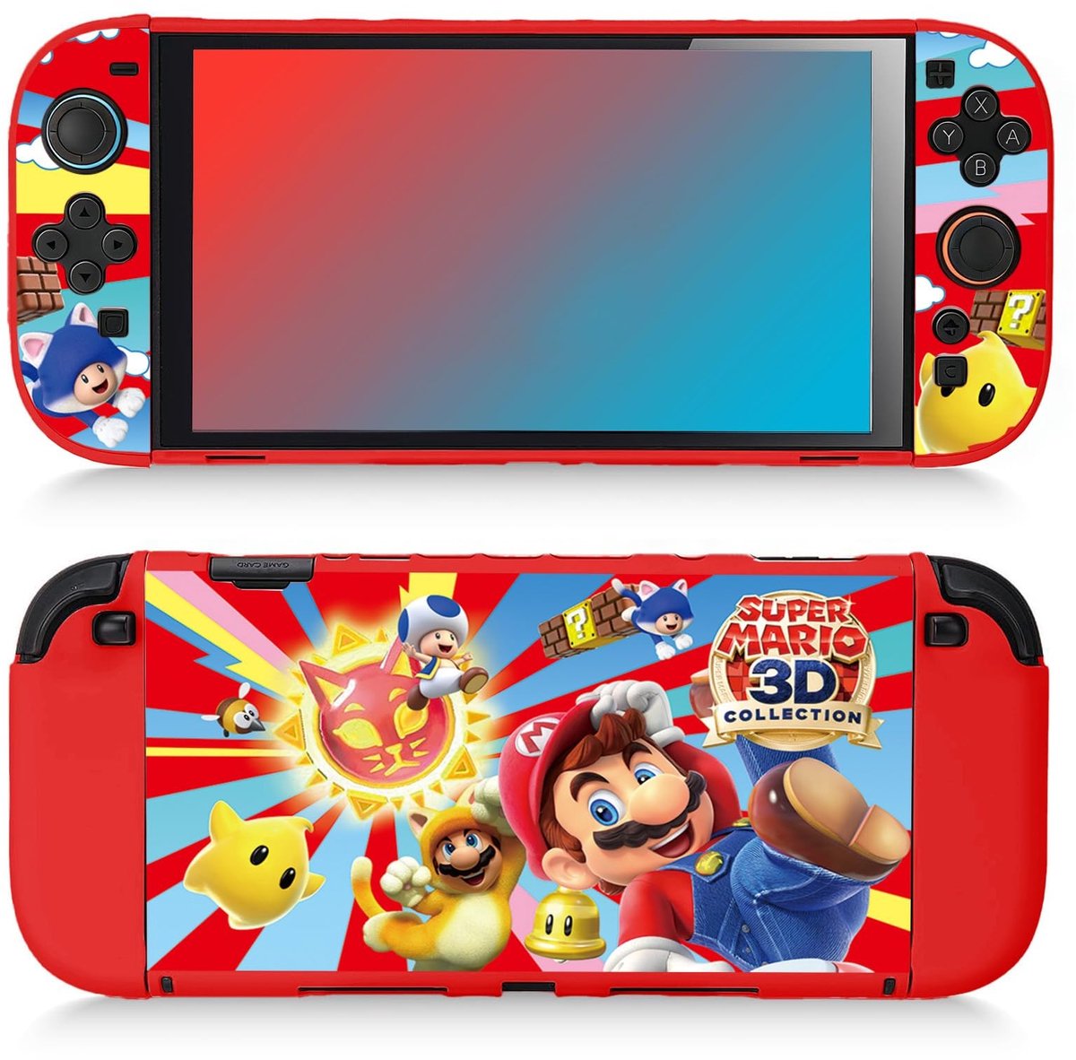 Elzusha - TPU Beschermhoes voor Switch 2 met Antislip Design en Joystick Bescherming
