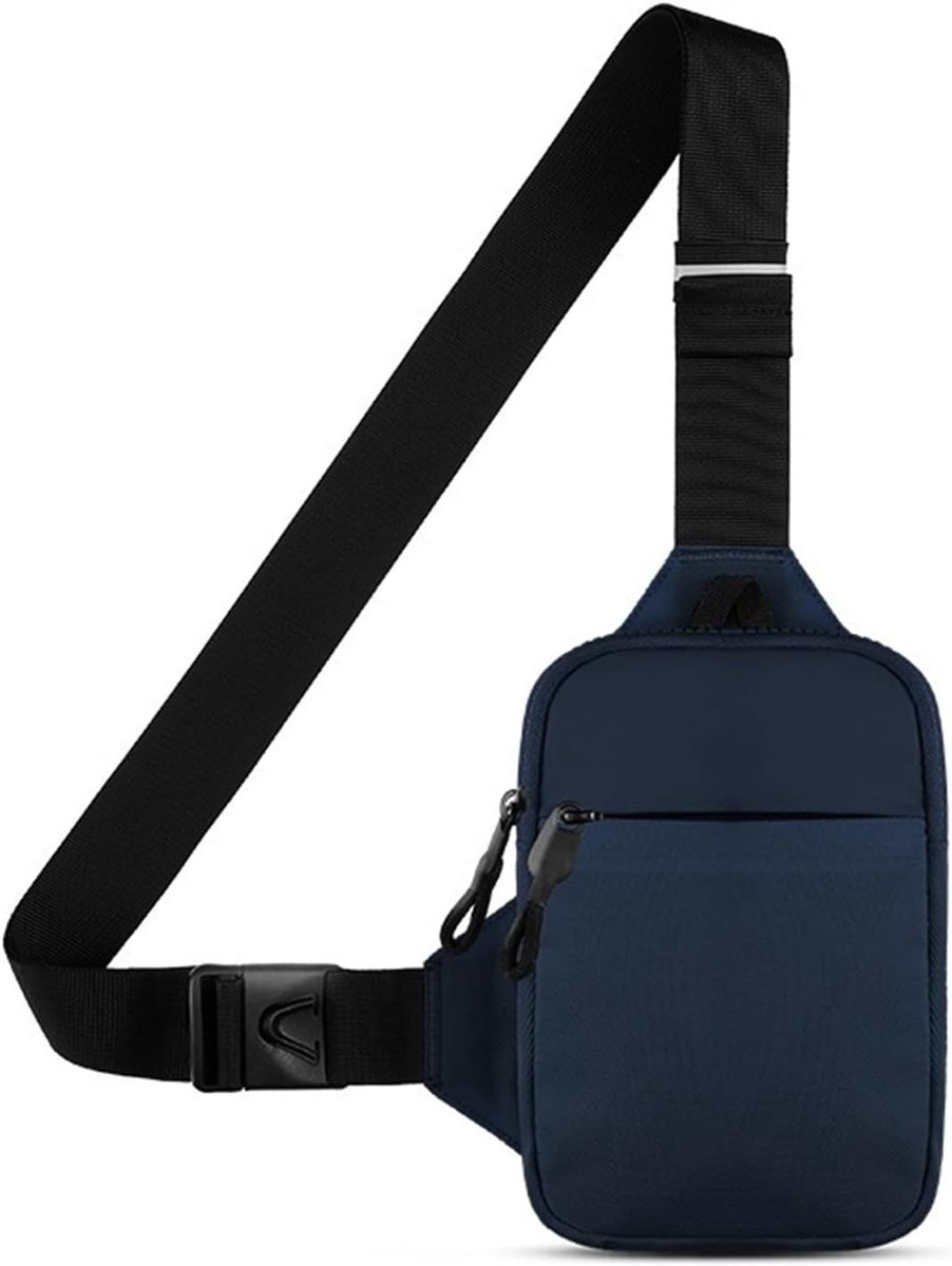 DONGKER Sling Borst Crossbody Tas, Waterdicht Schoudertas, Crossbody Tas Rugzak voor Mannen en Vrouwen, die - ShopVlot