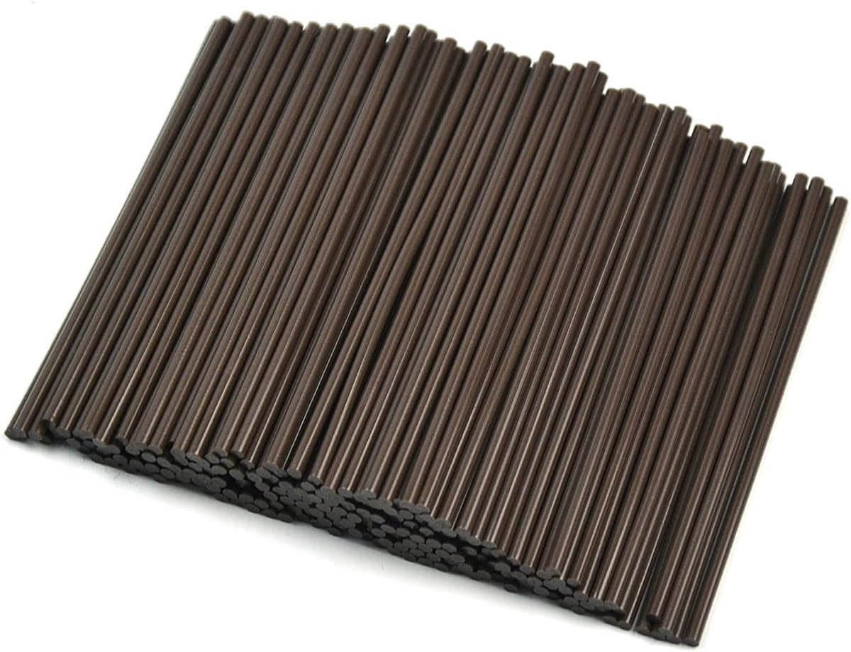 Mini Italiaanse Fusion Keratine Lijmstok 50g voor High-End Nagel- en I-Tip Nano-haarextensies, Bruin, Haarverlenging, Kwaliteitslijm, Professionele Nagelproducten