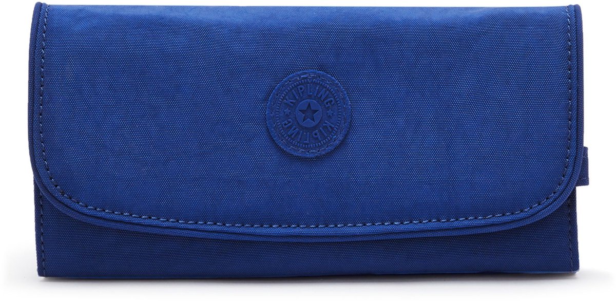kipling portemonnee Basic Money Land Wallet Blazing Blue blauw