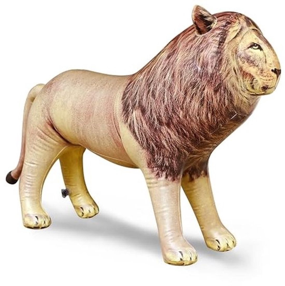 Opblaasbare Mannelijke Leeuw - 91 cm - Perfect voor Safari en Wildlife Themafeesten
