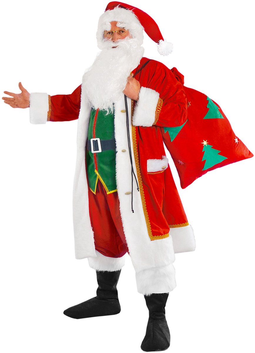 Vrolijke Kerstman Kostuum - voor carnaval