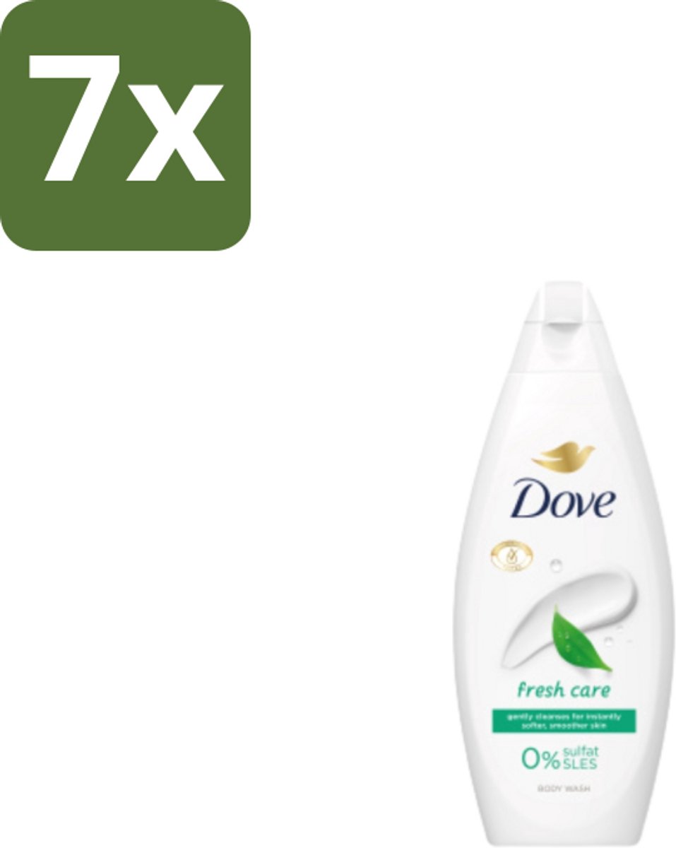7 x Dove – Douchegel – Fresh Care – 250 ml - Douchegel - Fris - Schone Huid - Huid Reinigen - Huid Hydrateren