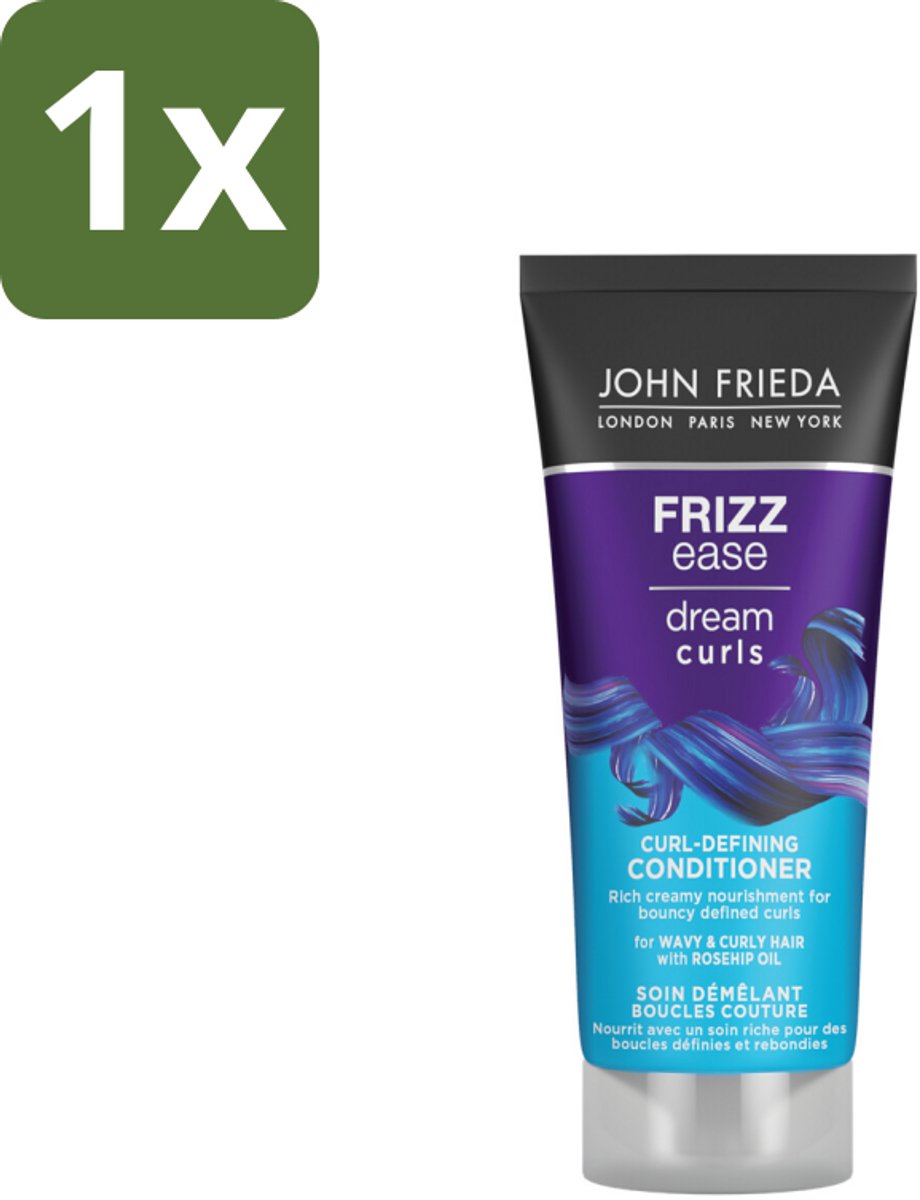 1 x John Frieda – Conditioner – Dream Curls – Kruldefiniërend – 75 ml - Koffiezetapparaat