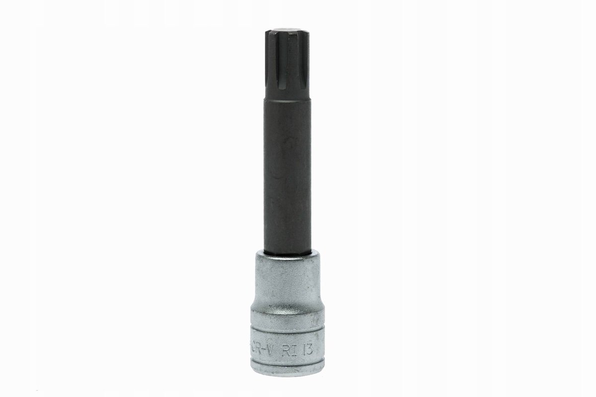 Lange Ribe Dop met 1/2" Aandrijving - 13mm