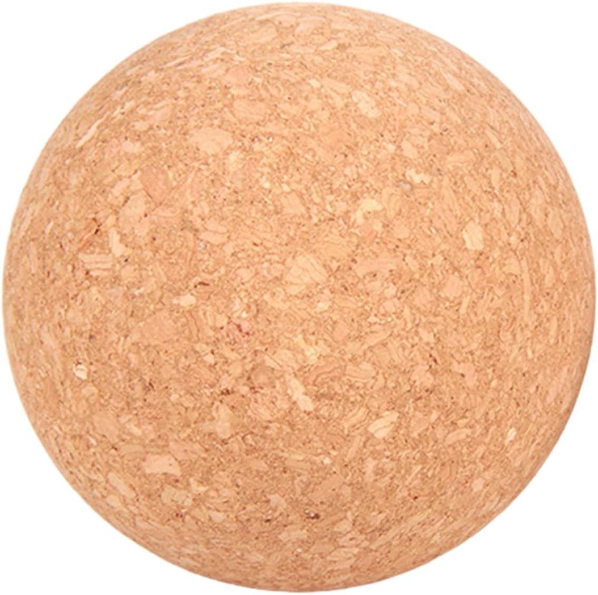 Kurk massagebal - Triggerpoint bal - Spierontspanning thuis - Milieuvriendelijk materiaal - 6 8 10 cm - Natuurlijk