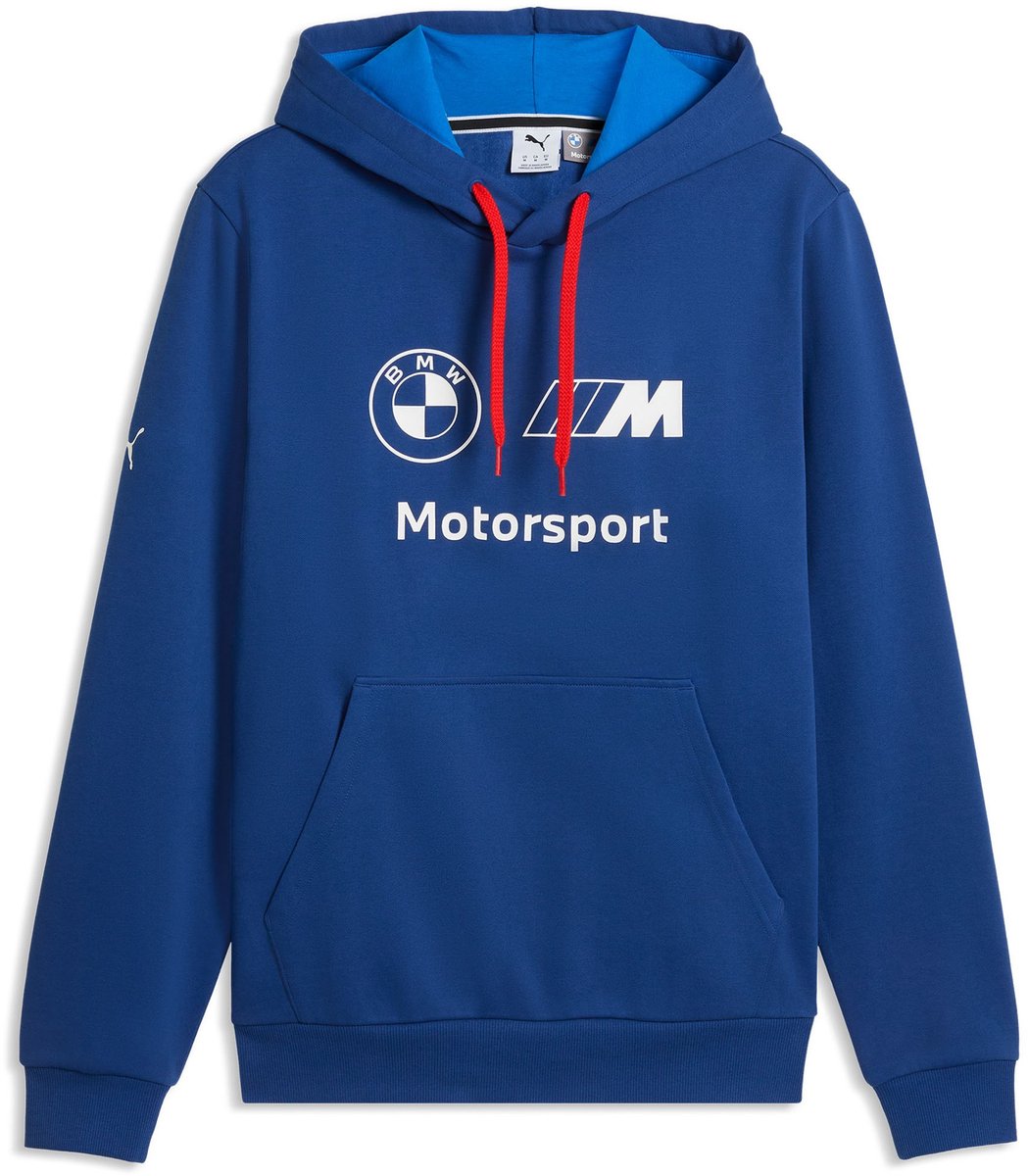 Puma Sweater BMW MMS ESS+ Hoodie Fleece Blauw