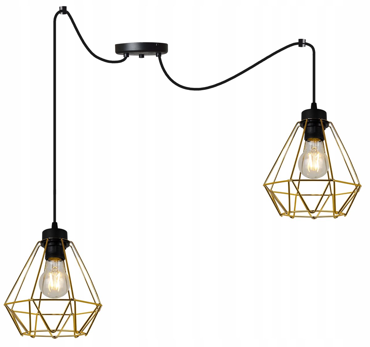 Merkloze Goudkleurige Spider Plafondlamp - Stijlvol en Modern