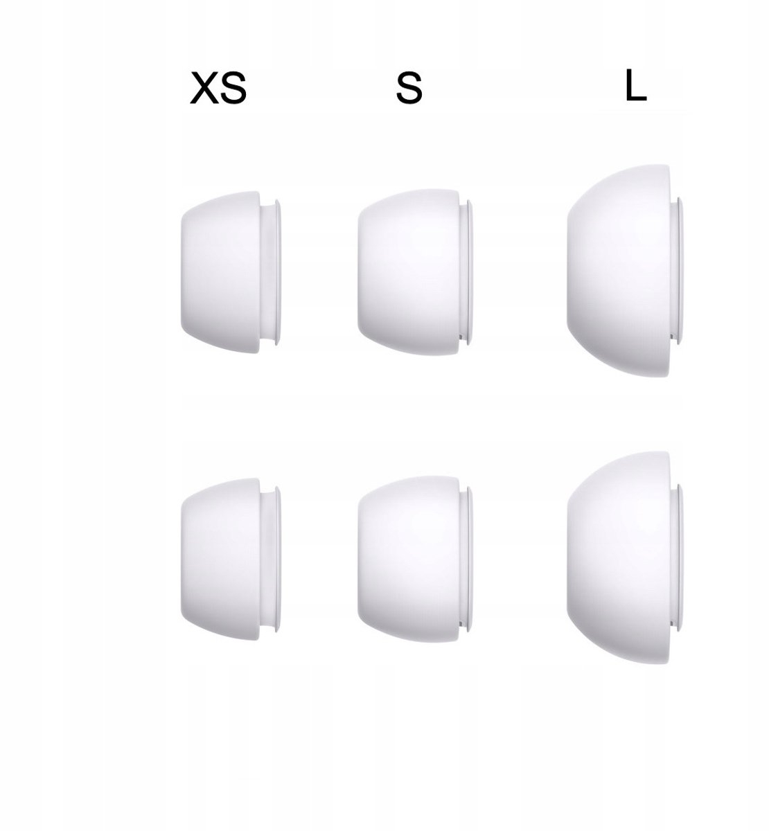 3 Paar Oordopjes Vervanging XS/S/L voor AirPods Pro