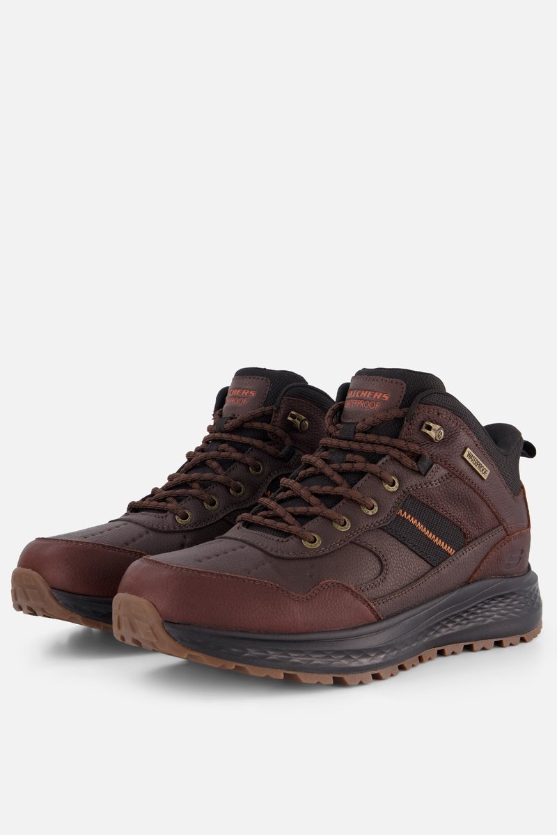 Skechers SLADE ULTRA TURNER Heren Instappers Roodbruin