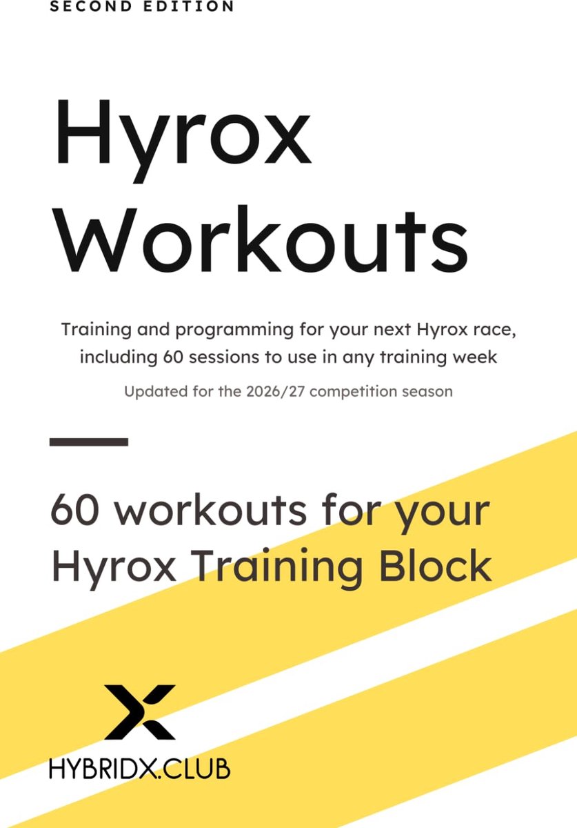 Hyrox Workouts Training Guide: HYROX Training Program: 20 Workouts - ShopVlot