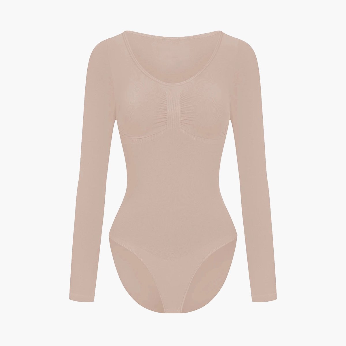 cfab by creamy fabrics Creamy Fabrics - Bodysuit Sculpting Shapewear Lange Mouwen - Ademend - Anti-Zweet - Ultra Zacht - Maximaal Comfort - Sculptend - Ideaal Voor Een