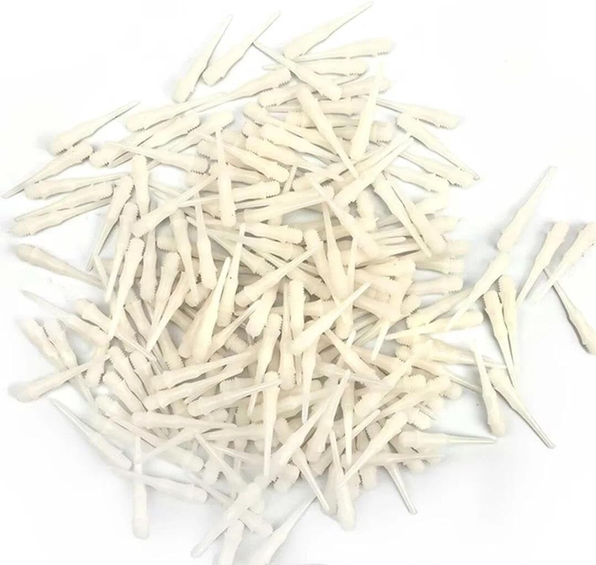 200 Stuks Zachte Dartpunten 27 mm - Professionele Plastic Dart Tips voor Competities en Hobby's, Geschikt voor 2BA Dartpijlen