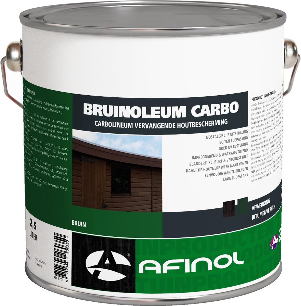 Elzusha - Brown Leum 60 Liters Houtbescherming