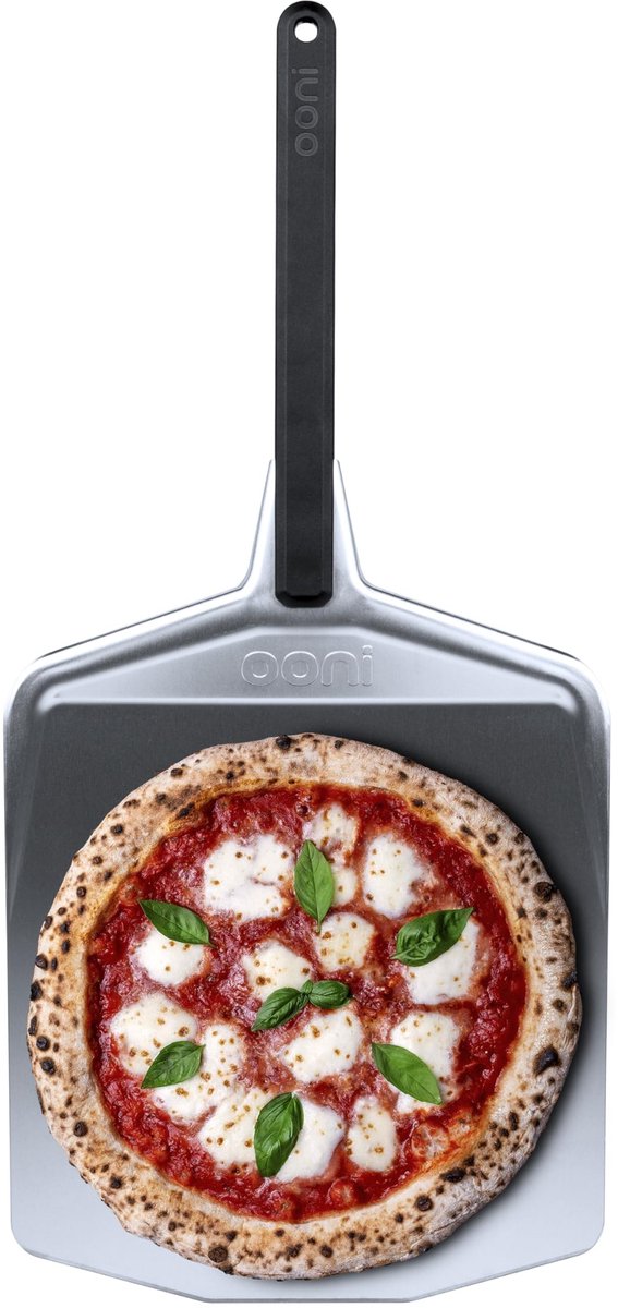 Elzusha - Metalen Pizza Spatel 12 Inch met Lange Handgreep