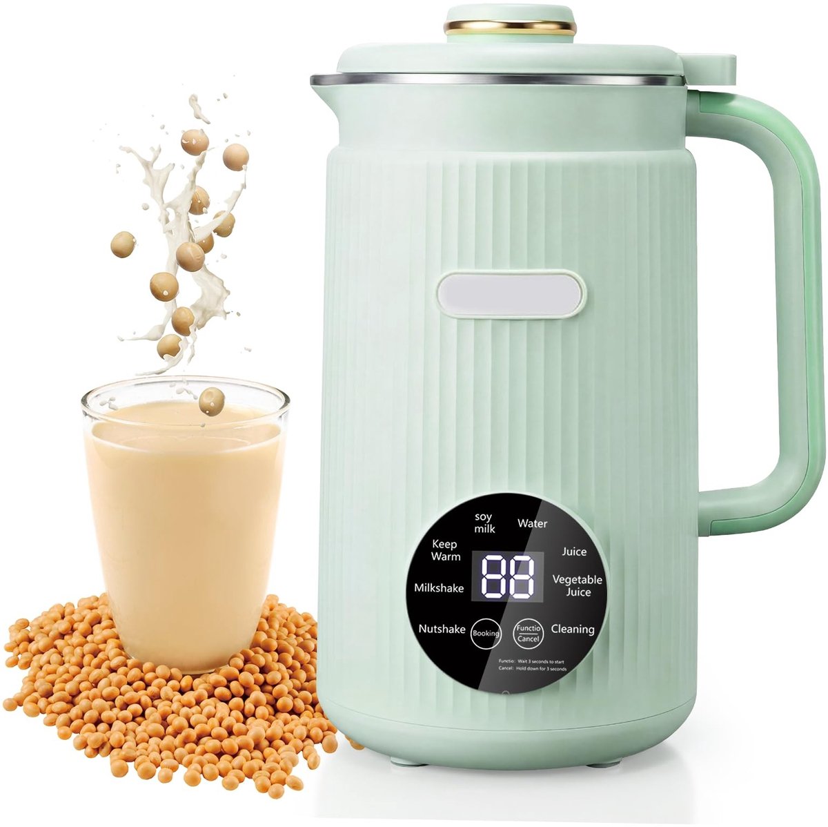 Elzusha - 8-in-1 Notenmelkmachine met Automatische Functies