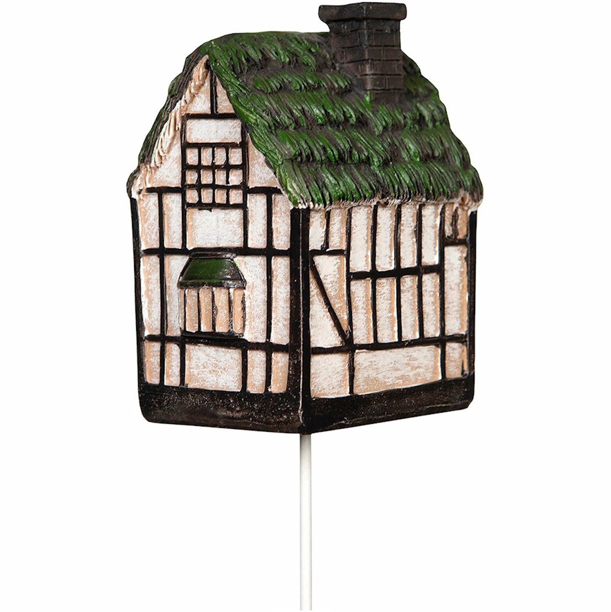 Decoratie Huisje voor Potplanten - Boho/Loft Stijl - 8cm