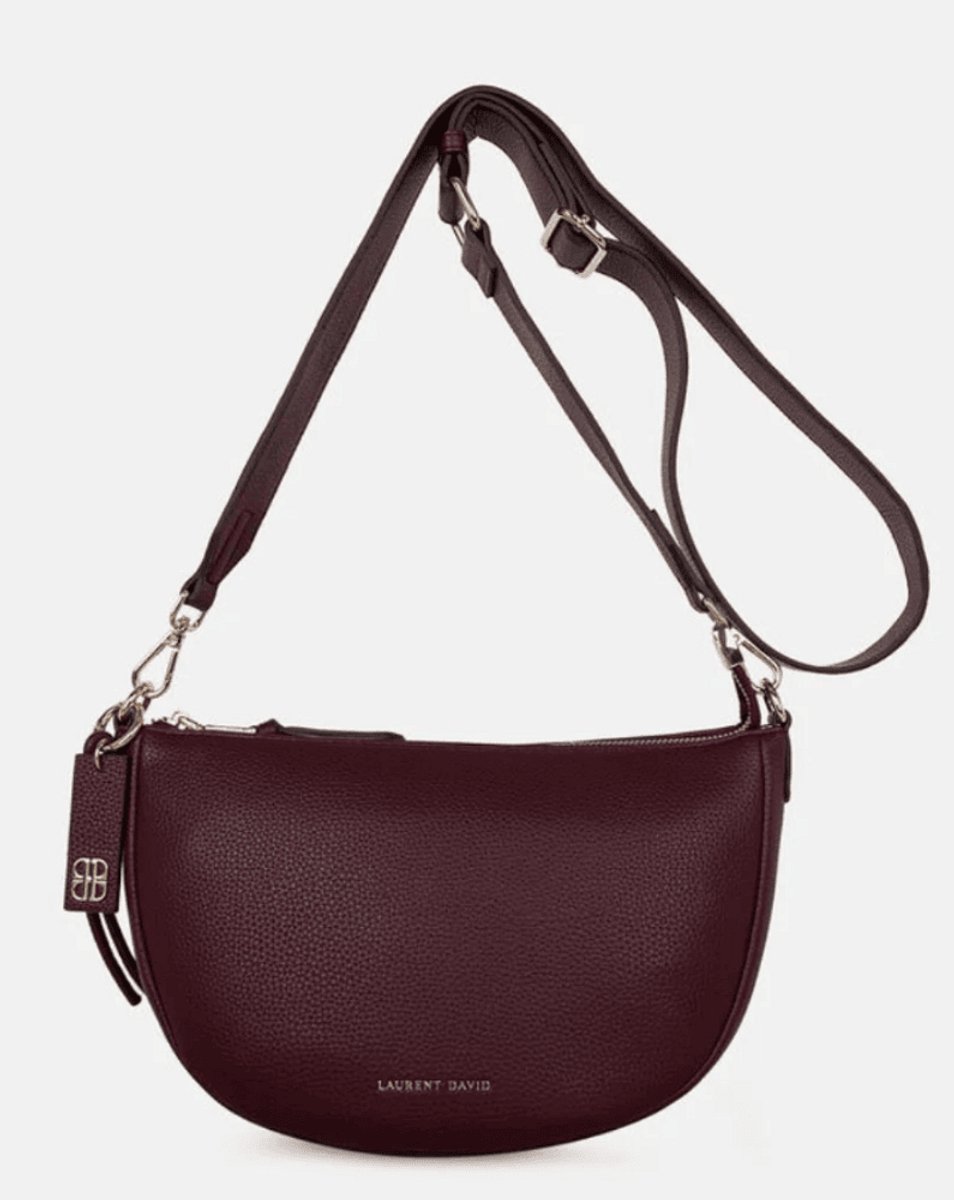 Laurent David Dames Crossbody Estée | Bordeaux | Maat: One Size