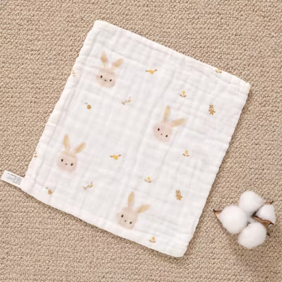 Extra zachte babydoek van puur katoenen gaas (1 stuk)-Stijl 14-30*60cm