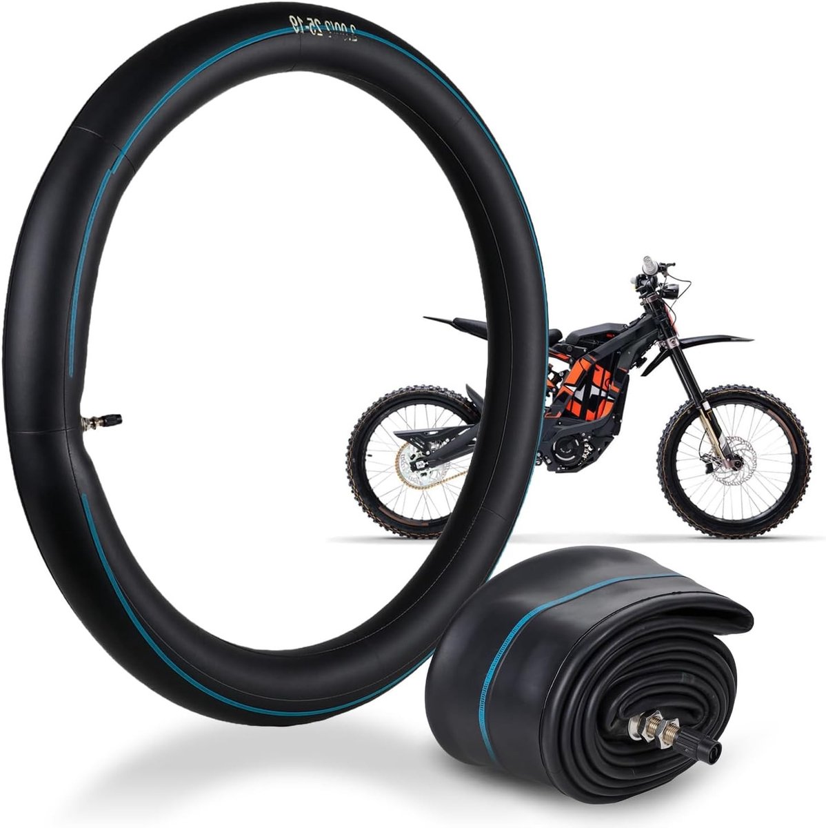 Dirt Bike Binnenband voor Rubber Wielen - Duurzaam, Lekbestendig en Geschikt voor Offroad Gebruik